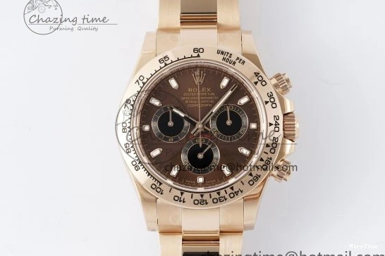 MiroTime 0515 Daytona 116505 BTF 1:1 Best Edition Brown Dial on RG Bracelet SA Original 2117